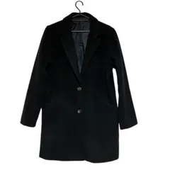 【美品】ブラック　ロングコート　Mサイズ
