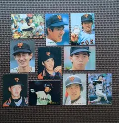 カルビー プロ野球カード 1980年代～原辰徳 読売ジャイアンツ 8枚