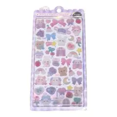 【正規品】ぬいぬいふわふわ ふわふわドロップシール 01045