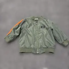 【美品】カーキ色 MA-1風 ブルゾン アウター