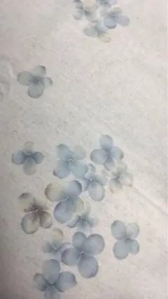 生地　紫陽花