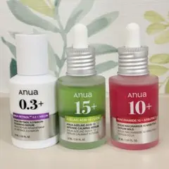 Anua 美容液 0.3+ 15+ 10+ セット アヌア 韓国