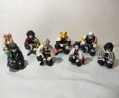 ☆　鬼滅の刃フィギュア　プレミアム　ちょこのせ　柱合会議　冨岡義勇　他　☆