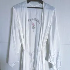 〈新品〉gelato pique フリンジ 刺繍 ロングカーディガン