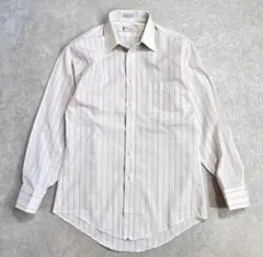 HATHAWAY 70s USA ヴィンテージ ストライプシャツ Mのサムネイル