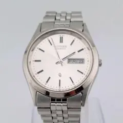 稼動 新品電池 シチズン クォーツ 6100-S96389 ヴィンテージ