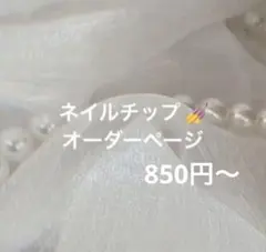 ネイルチップオーダー専用ページ
