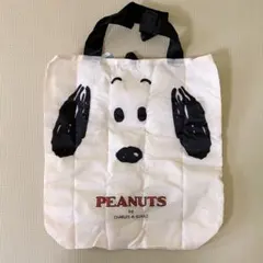 신품・ 미사용 スヌーピー エコバッグ CHARLES M.SCHULZ