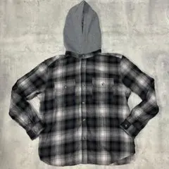 00s y2k old navy ネルシャツ パーカー