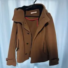 Confirm ブラウン フード付きダッフルコート