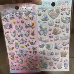 ホログラムキャラクターシール2シートセット