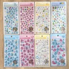 ボンボンドロップシール しずくちゃん うるおいちゃん みるみるちゃん 8枚セット