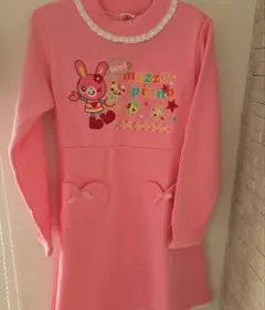 ナルミヤみみぽぽちゃん長袖ワンピース