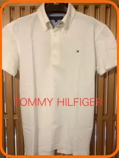 TOMMY HILFIGER ボタンダウン　ポロシャツ ホワイト