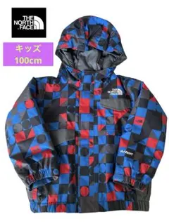 【美品】ノースフェイス　キッズ　ハイベント　刺繍　オンボールジャケット