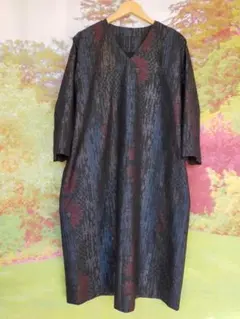 大島紬チュニック