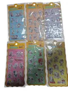 【正規品】スヌーピーウォーターシール　コンプリート