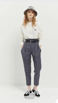 【売り切りたい】STUSSYストライプトラックパンツのサムネイル