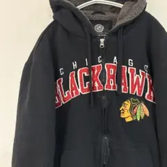 r*様 NHL Parker シカゴブラックホークス　USA古着