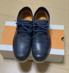 Timberland ティンバーランドチャッカブーツ ネイビー レザー 27cm