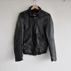 DOLCE&GABBANA ラムレザー ライダースジャケット 50 希少サイズ - メルカリ