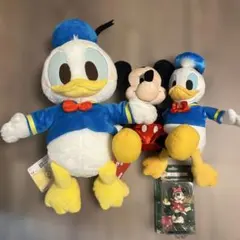 お値下げ★ドナルドダック・ミッキーマウスぬいぐるみセット