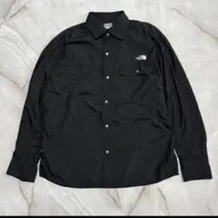 【美品】ノースフェイス ヌプシ シャツ　ブラック　XLのサムネイル