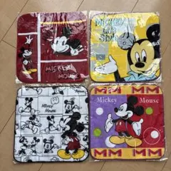 Disney ミッキーマウス タオル 4枚セット