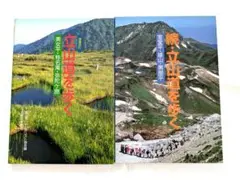 立山道を歩く 続・立山道を歩く 2冊セット 北日本新聞社