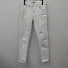 (15) ZARA ホワイト スキニージーンズ