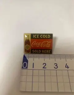coca cola コカコーラ　ピンバッジ　ICE COLDのサムネイル