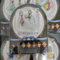 5種セット ディズニープリンセス＆ヴィランズ チャームセット