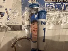 北海道日本ハムファイターズ 応援バットキーホルダー 山崎福也