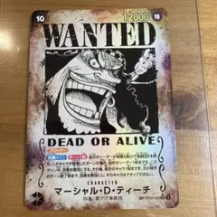 マーシャル・D・ティーチ SP 手配書　※商品説明必読