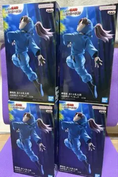 忍たま乱太郎　山田利吉 フィギュア　4個セット