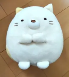 すみっコぐらし　ねこ　ぬいぐるみマスコット　プライズ品