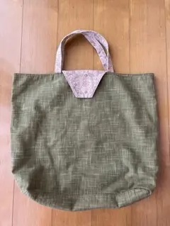 和風　布製バッグ　トートバッグ　エコバッグ