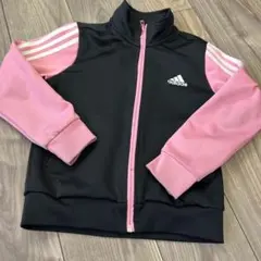 adidas ジャージ ブラック/ピンク