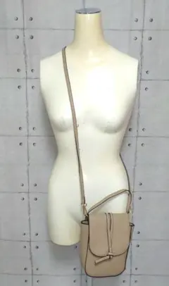 【tal.by yumi】エンボスフェイクレザー 2way ショルダーバッグ