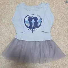 UT 水色 アナ雪 ワンピース 100cm