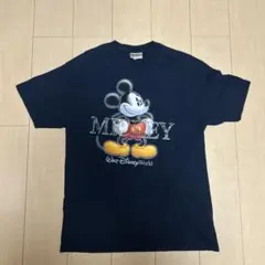 ミッキーマウス Tシャツ ネイビー