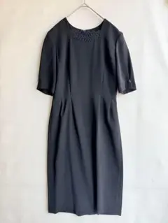 美品　ジュエリーハウス　レディース　ブラックフォーマル　ワンピース　7号　礼服