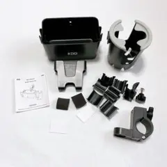 未使用　ドリンクホルダー 収納ボックス　3-in-1 ブラック