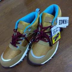 EDWIN スニーカー 23cm グリップソール　夜間反射テープ付き (つま先)のサムネイル