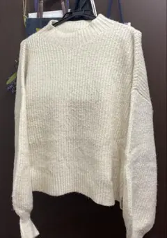 earth music&ecology 白 ニット トップス