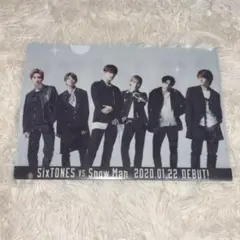 SixTONES SnowMan 特典クリアファイル