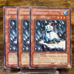 遊戯王【英語版】スノーマンイーター 1st レア 3枚セット❗️