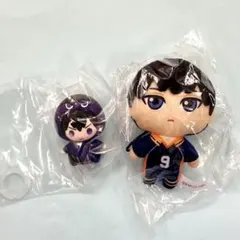 ハイキュー‼︎ 【影山飛雄】指の上のラバースタンド＆ぬいぐるみマスコット２点セット