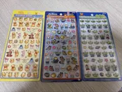 ディズニーボンボンドロップシールmini ズートピア プーさんリトルグリーンメン