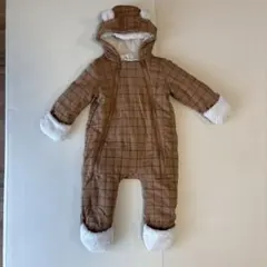 baby GAP チェック柄ロンパース 60cm